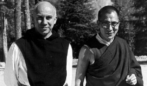 Thomas Merton with Dalai Lama