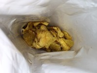 Chips inside the bag 