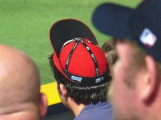 Rally cap (inside out, upside down)